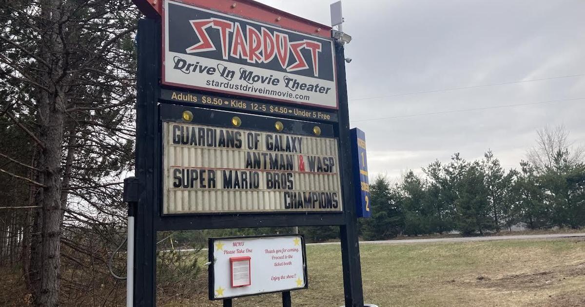 Stardust drive-in theater set to open next weekend in Chetek